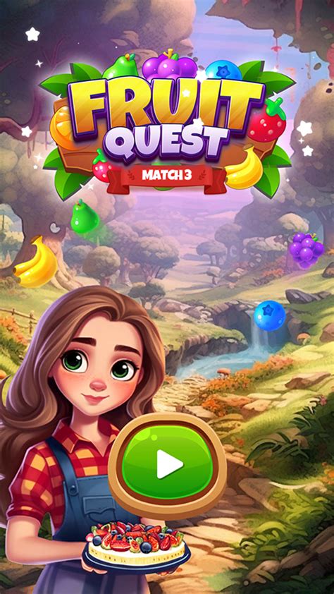 Fruit Quest: Match 3 Game .